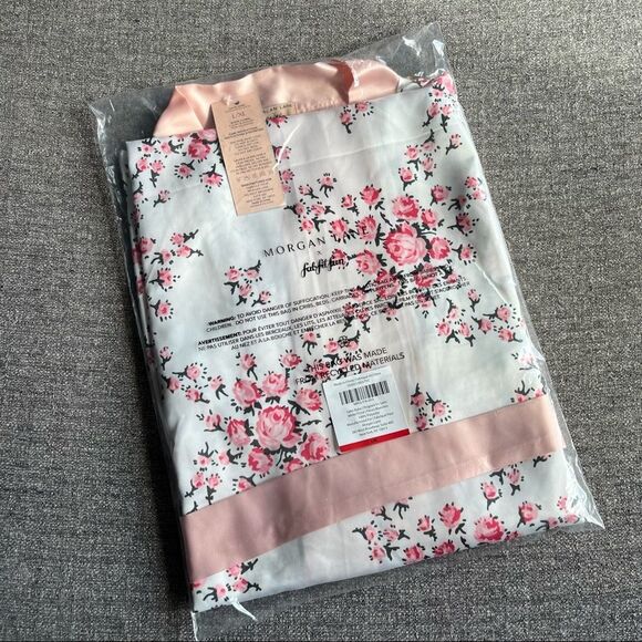 MORGAN LANE Satin Allie Floral Robe L/XL - Picture 3 of 5